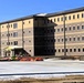 February 2026 construction operations of East Barracks Project at Fort McCoy