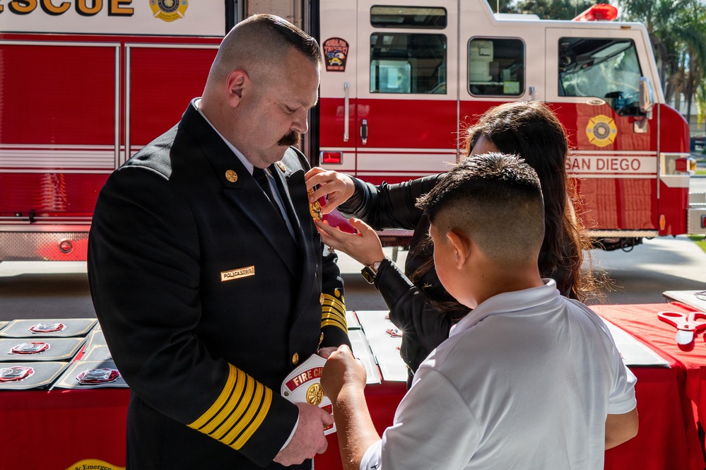 Commissioning Ceremony of Naval Base San Diego Fire &amp; Emergency