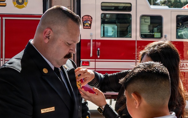 Commissioning Ceremony of Naval Base San Diego Fire &amp; Emergency