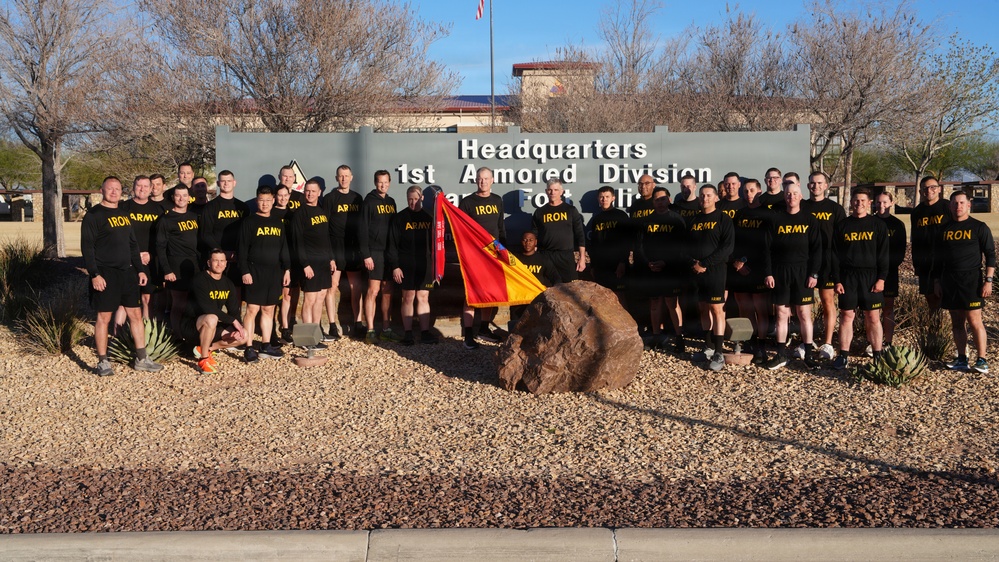1st Armored Division Run