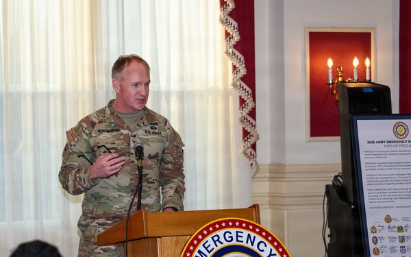 Fort Lee launches Army Emergency Relief campaign with leadership proclamation signing