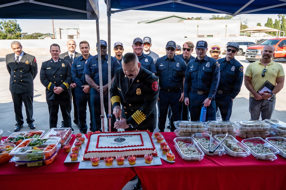 Commissioning Ceremony of Naval Base San Diego Fire &amp; Emergency