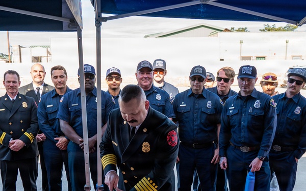 Commissioning Ceremony of Naval Base San Diego Fire &amp; Emergency