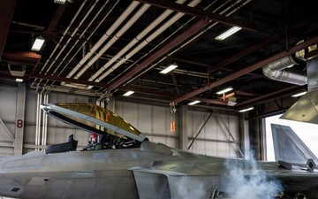 Col Budde conducts final flight as 477th FG commander