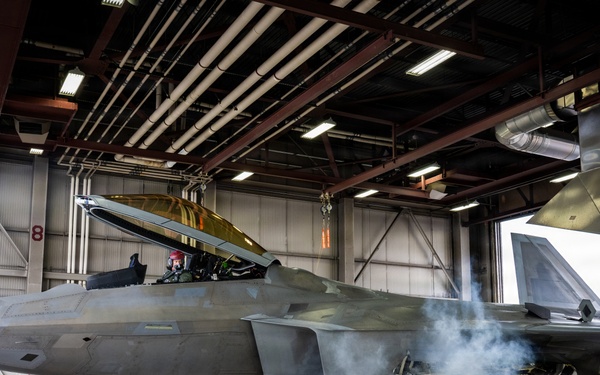 Col Budde conducts final flight as 477th FG commander