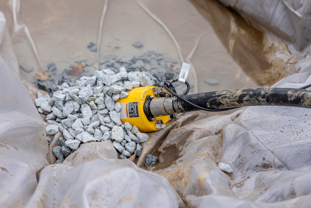 U.S. Army Corps of Engineers install stormwater diversions at Potomac Interceptor site