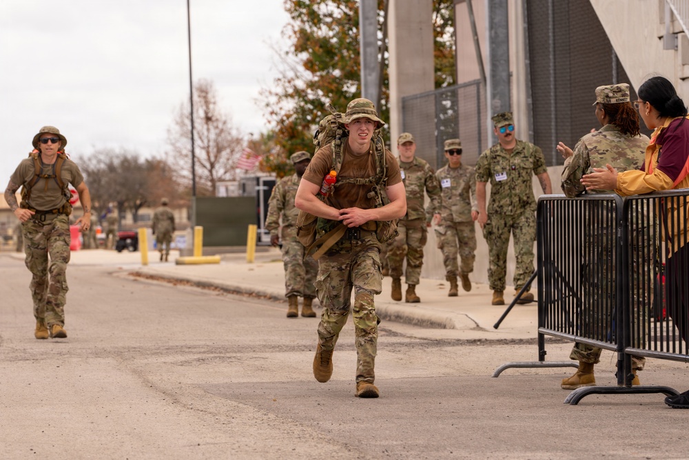 JBSA Servicemembers Participate in the Norwegian Foot March