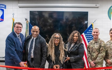 Fort Benning dedicates H2F center to Georgia native, Olympian, Army hero