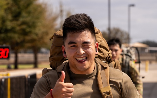 JBSA Servicemembers Participate in the Norwegian Foot March