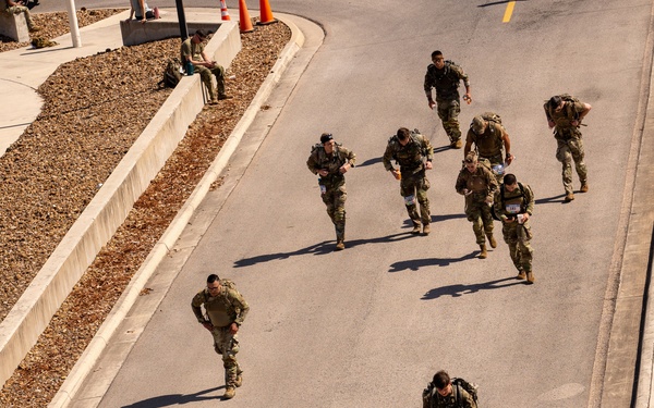 JBSA Servicemembers Participate in the Norwegian Foot March