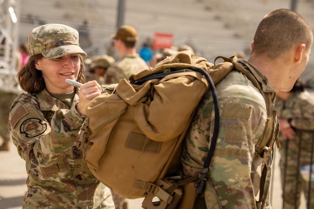 JBSA Servicemembers Participate in the Norwegian Foot March