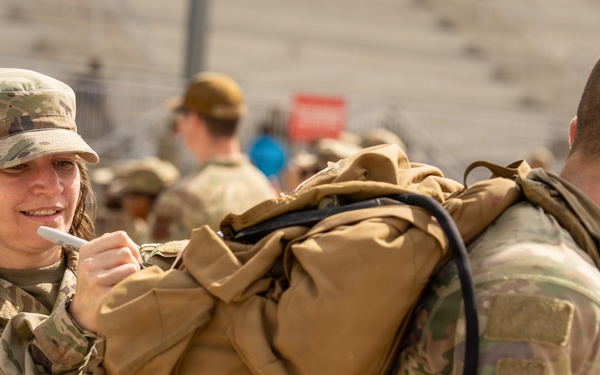 JBSA Servicemembers Participate in the Norwegian Foot March