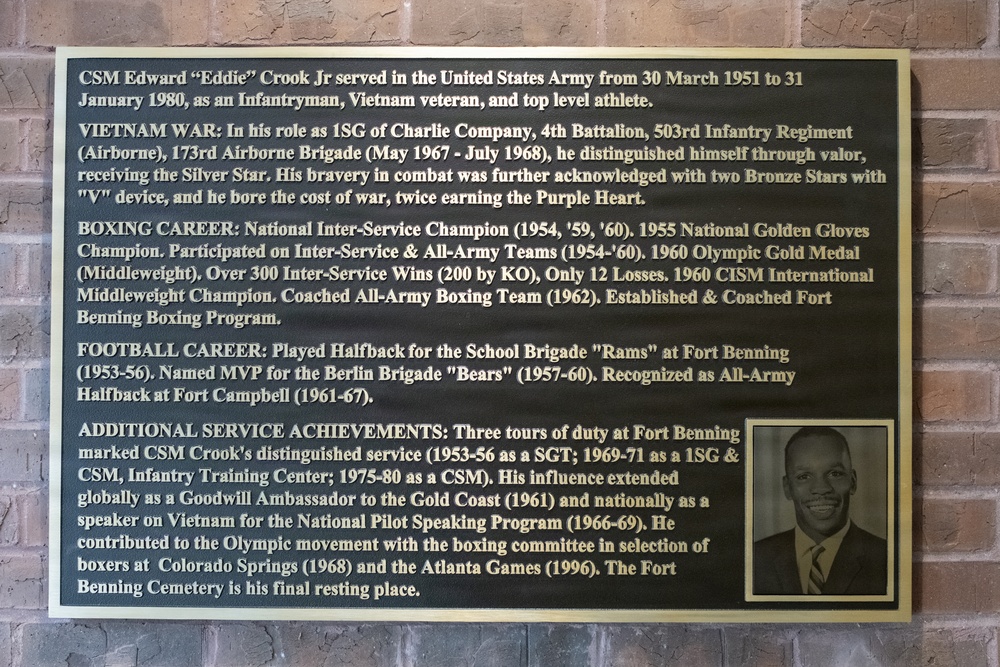 2026 02 27 CSM Crook SPRC Dedication Ceremony