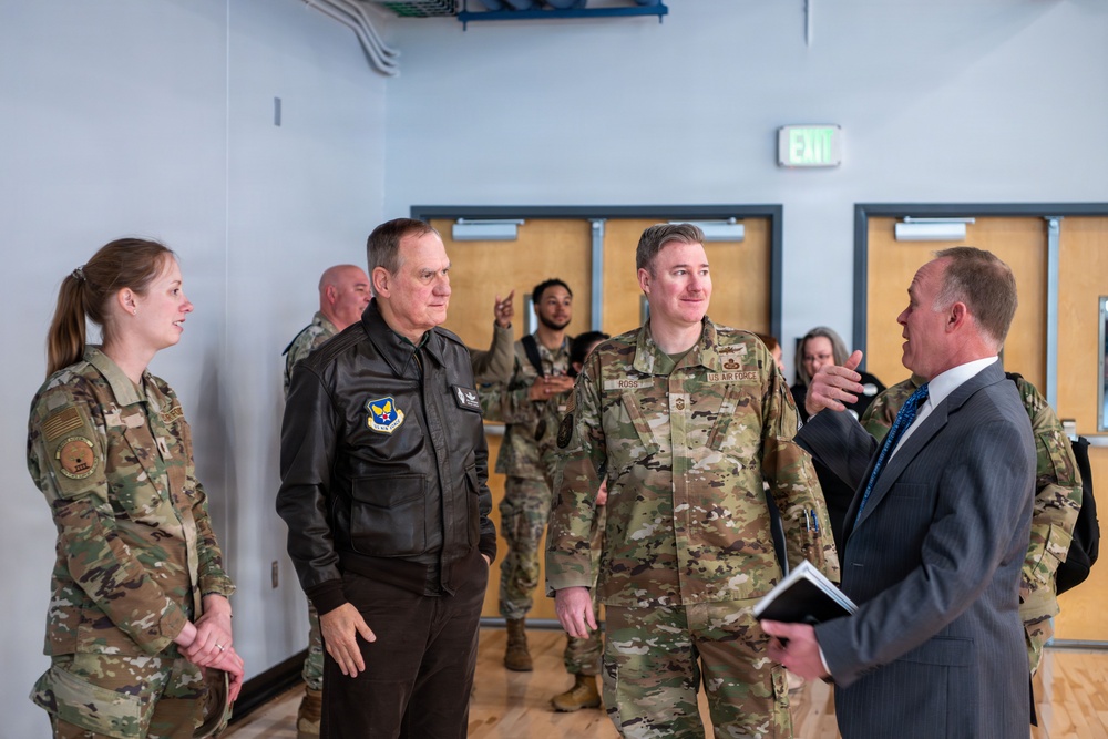 Richard L. Anderson Visit to Schriever