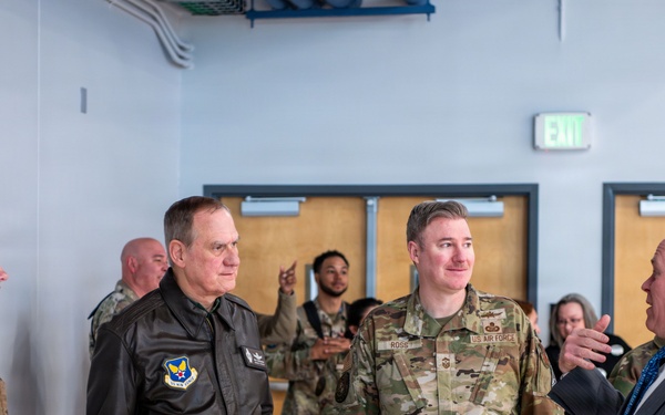 Richard L. Anderson Visit to Schriever