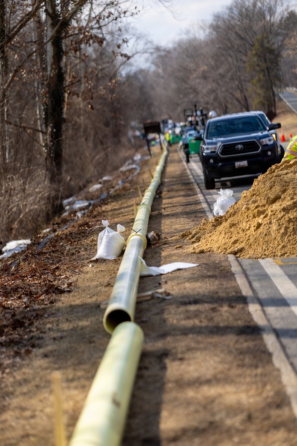 Environmental Protection Agency Administrator visits Potomac Interceptor response