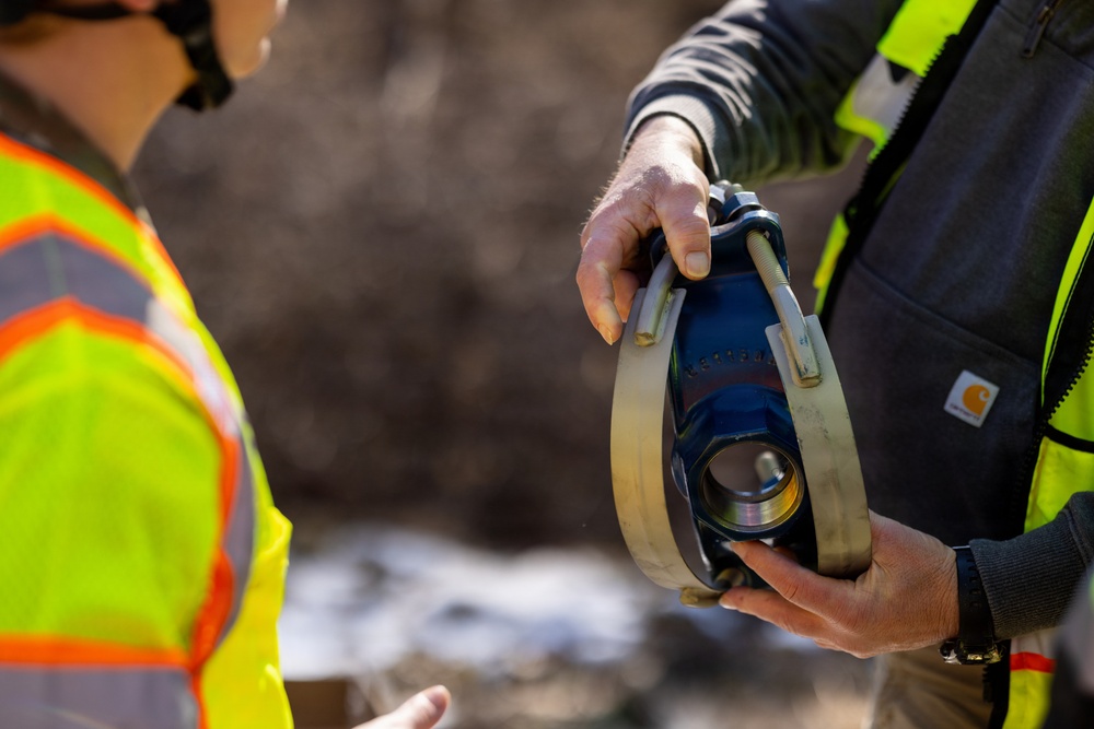 Environmental Protection Agency Administrator visits Potomac Interceptor response