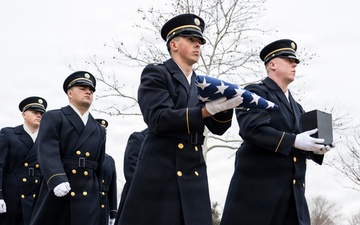Military Funeral Honors are Conducted for U.S. Army Spc. 4th Class Michael Vinson in Section 71