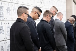 Tomb Guards, Past and Present, Bid Farewell to a Fallen Brother