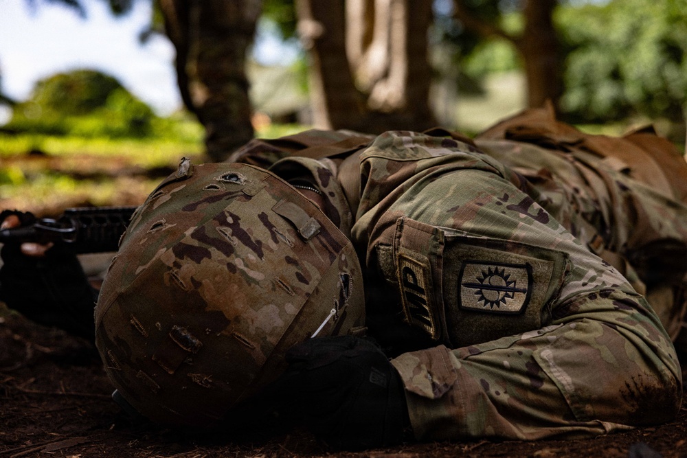 8th Theater Sustainment Command Train for E3B Patrol Lanes