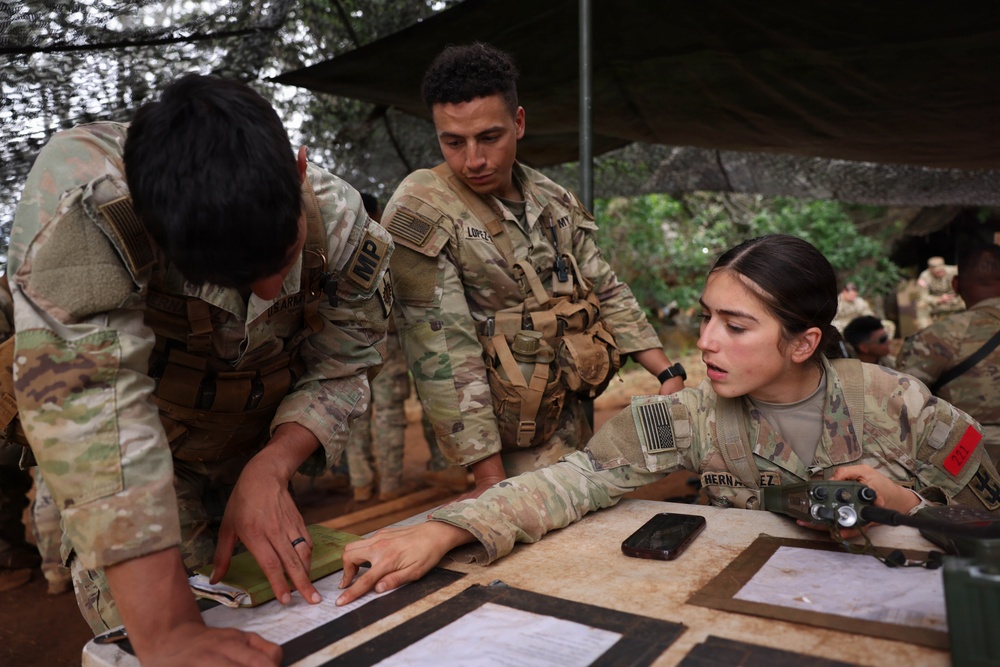 8th Theater Sustainment Command Train for E3B Patrol Lanes