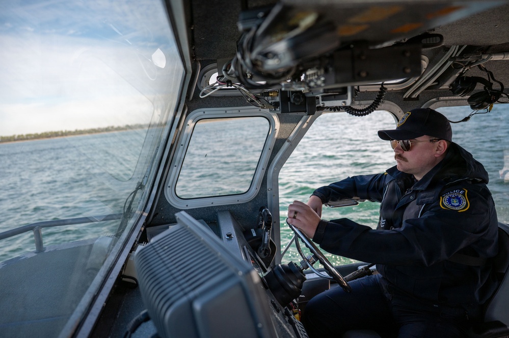 Marine Patrollers keep Tyndall waters safe