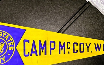 Wisconsin antique business donates World War II-era Camp McCoy pennant to Fort McCoy History Center