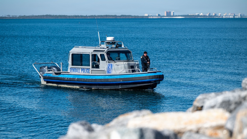 Marine Patrollers keep Tyndall waters safe