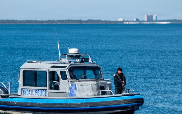 Marine Patrollers keep Tyndall waters safe