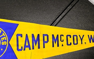 Wisconsin antique business donates World War II-era Camp McCoy pennant to Fort McCoy History Center