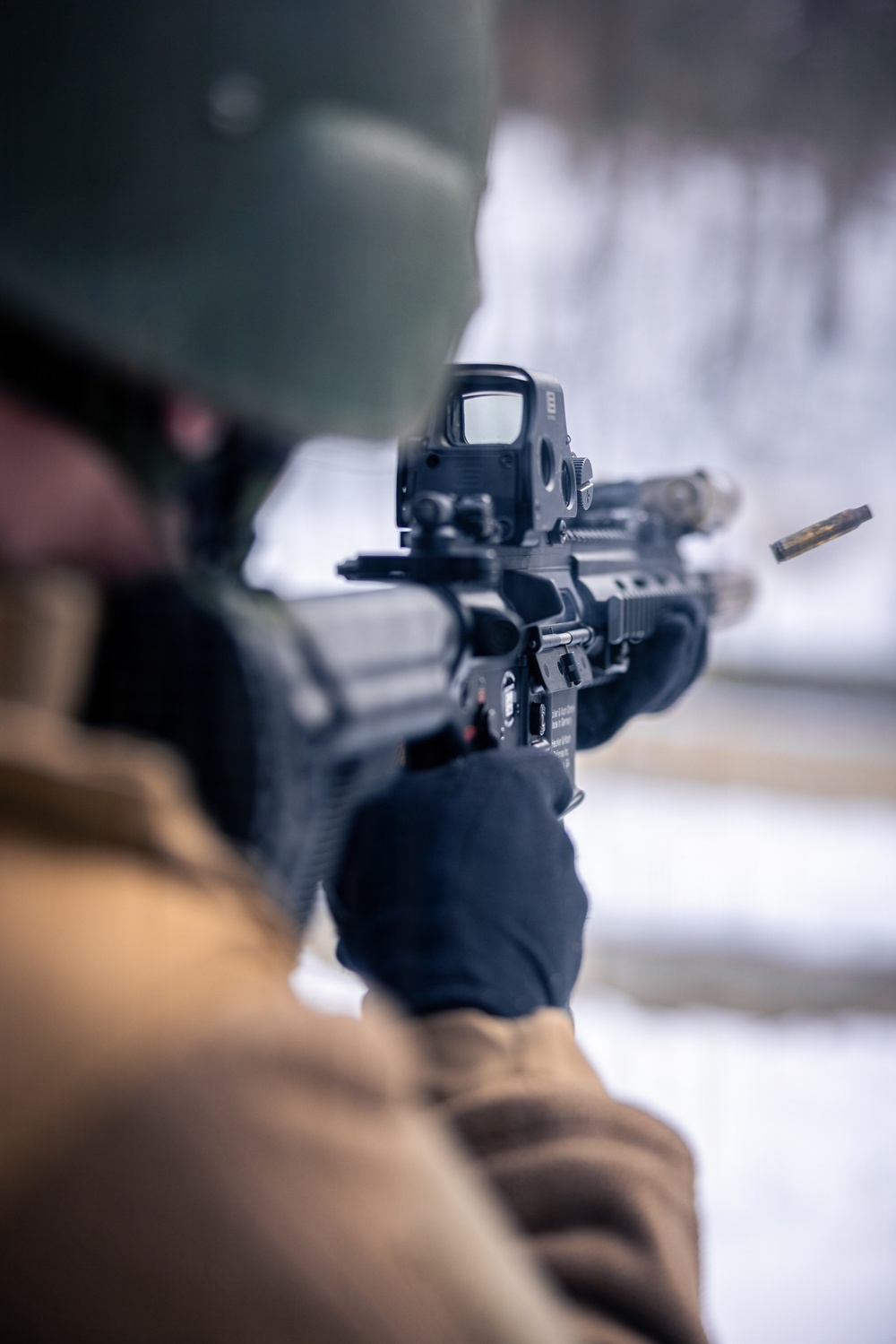 U.S. Marines Conduct Live-Fire Range at Camp David