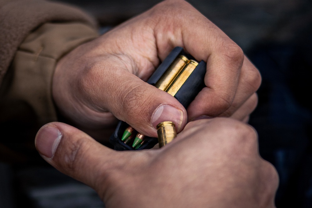 U.S. Marines Conduct Live-Fire Range at Camp David