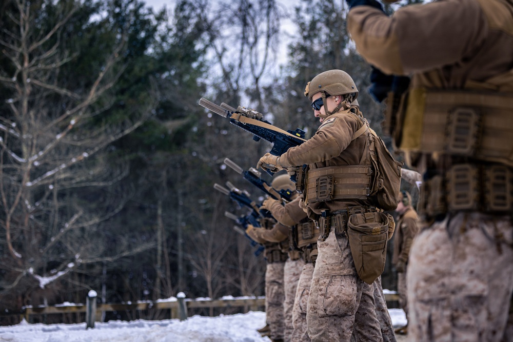 U.S. Marines Conduct Live-Fire Range at Camp David