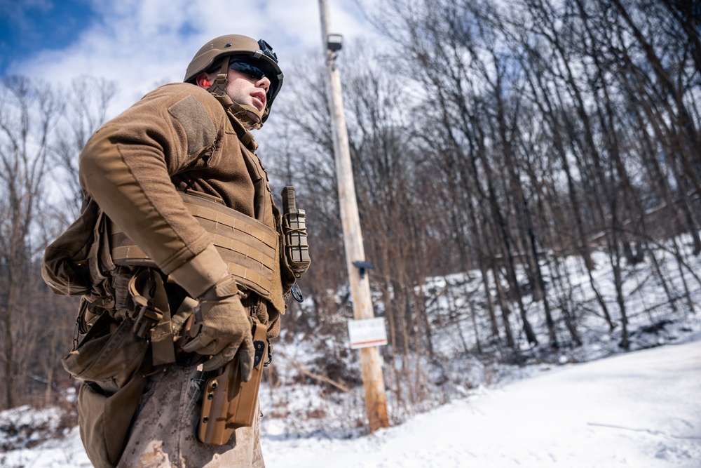U.S. Marines Conduct Live-Fire Range at Camp David