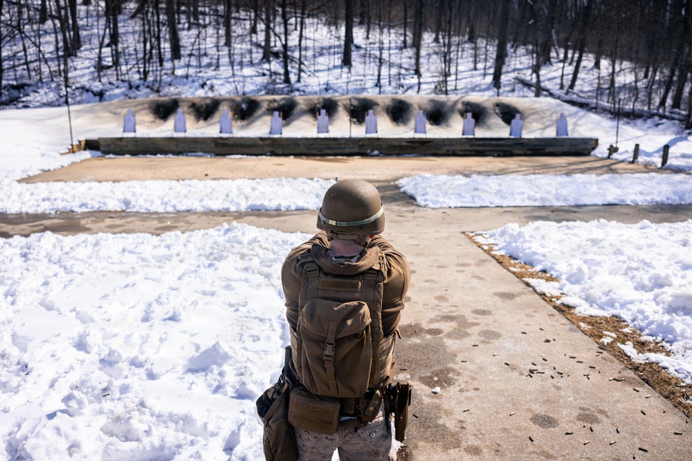 U.S. Marines Conduct Live-Fire Range at Camp David