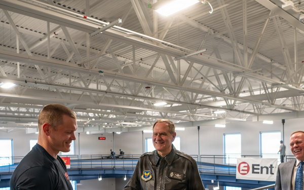 Richard L. Anderson Visit to Schriever