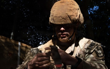 8th Theater Sustainment Command Soldiers Train for E3B Medical Lanes