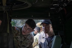 ‘Night Agent’ Star Basso visits Fort Polk