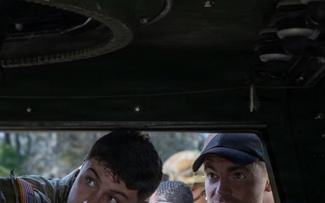 ‘Night Agent’ Star Basso visits Fort Polk