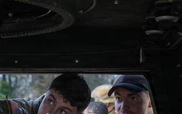 ‘Night Agent’ Star Basso visits Fort Polk