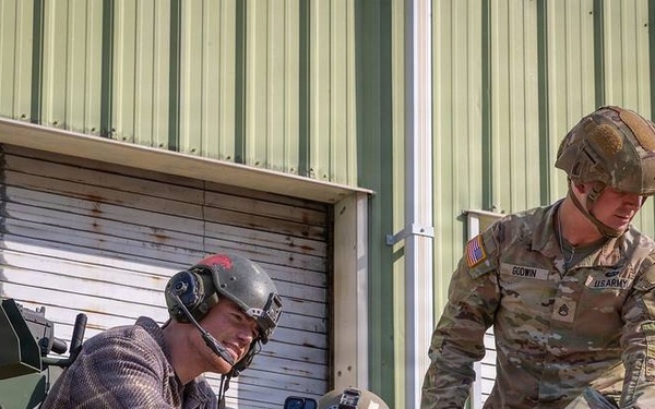 ‘Night Agent’ Star Basso visits Fort Polk