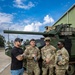 ‘Night Agent’ Star Basso visits Fort Polk