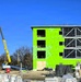 February 2026 construction operations for fiscal year 2024-funded $55.75 million Collective Training Officers Quarters Project at Fort McCoy