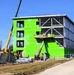 February 2026 construction operations for fiscal year 2024-funded $55.75 million Collective Training Officers Quarters Project at Fort McCoy
