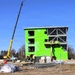 February 2026 construction operations for fiscal year 2024-funded $55.75 million Collective Training Officers Quarters Project at Fort McCoy