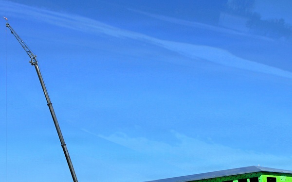 February 2026 construction operations for fiscal year 2024-funded $55.75 million Collective Training Officers Quarters Project at Fort McCoy