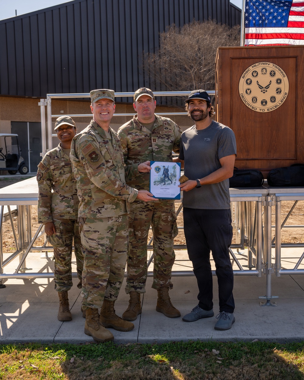 JBSA Servicemembers Participate in the Norwegian Foot March