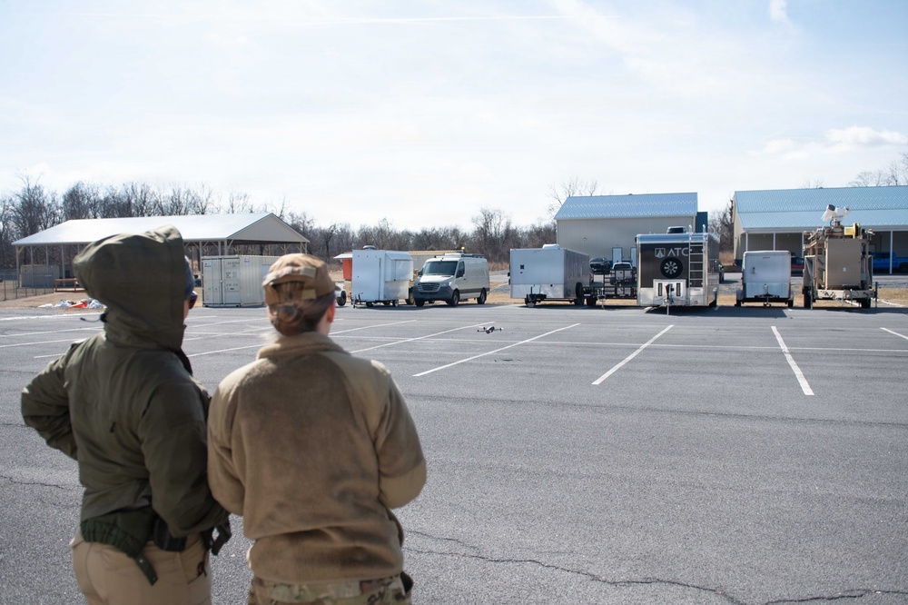 JIATF-401 Partners with CBP for Counter-Drone Training at Summit Point Training Facility