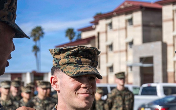 13th MEU holds March Promotion Ceremonies