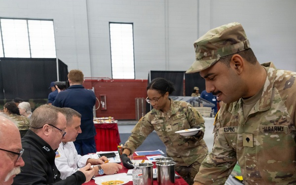 U.S. Army Reserve Military Hot Food Kitchen